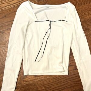 Hollister White Long Sleeve